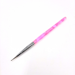MBSN Műköröm díszítő rózsaszín pontozó tű 140072