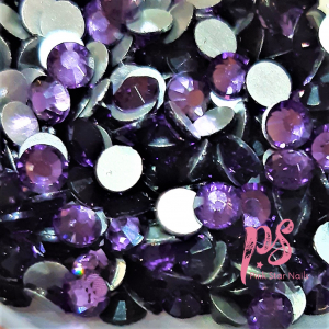 PSN Violet üveg strasszkövek ss16 50 db