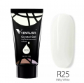 CRYSTAL GEL  /  R25  /  MILKY WHITE  Kifut termk – mr csak pr darab raktron!