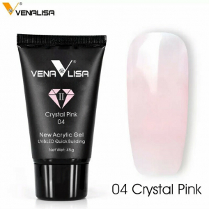 Venalisa Acrylic Gel 04 CRYSTAL PINK 45 gr