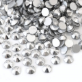 Silver üveg strasszkövek ss8 100 db