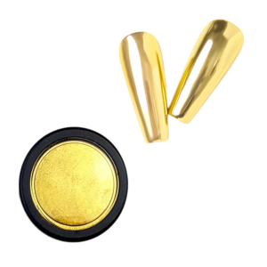 PSN Chrome Mirror pigmentpor extra finom szemcsés GOLD  / 339008 /