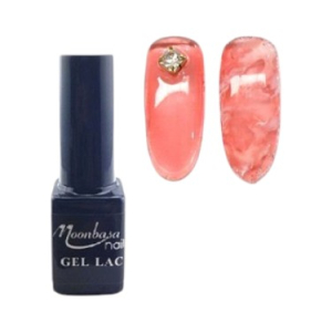 Moonbasa nails Amber Glass veghats gl lakk  / 463 / COOL PEACH